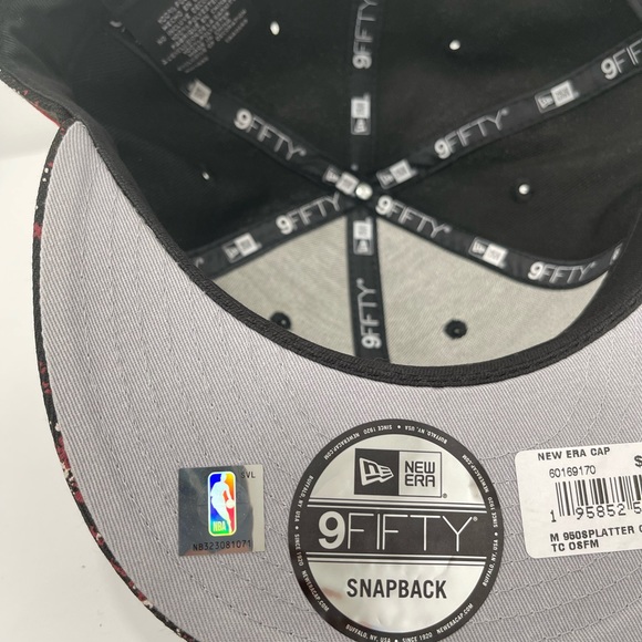 New Era Miami Heat NBA Basketball Paint Splatter Snapback cap Hat NWT - Picture 5 of 6